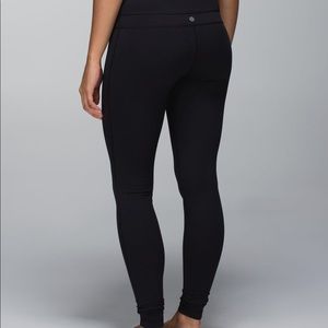 lululemon wunder groove pant shine dot size 4 NWOT